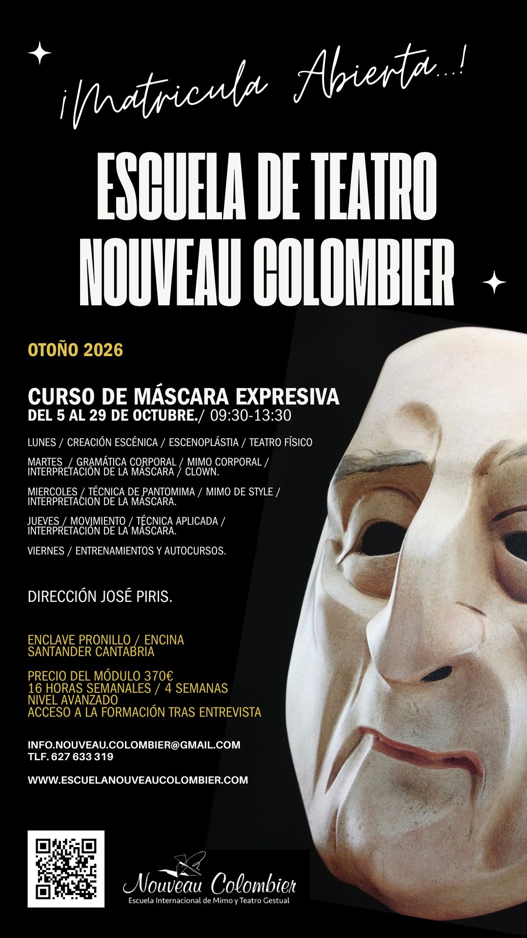 TRIMESTRE DE MASCARAS